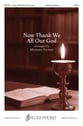 Now Thank We All Our God SATB choral sheet music cover